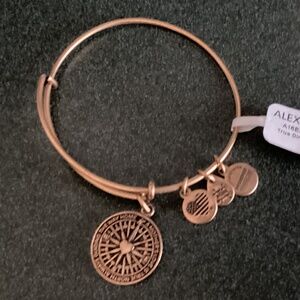 Alex and Ani Expandable Wire Bracelet True Direction New with tag